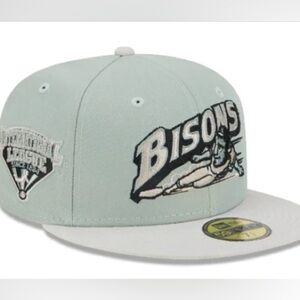 NewEra 59Fifty Buffalo Bisons Hometown Roots Quickturn Collection Fitted Hat 758